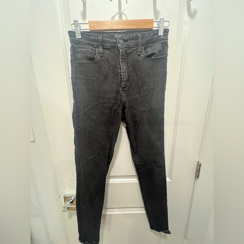 Abercrombie & Fitch Charcoal Denim Jeans